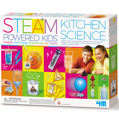 4M STEAM 수입 장난감 과학 탐구 키트 어린이 교육 및 훈련 창의적이고 지능적인 기술 생산